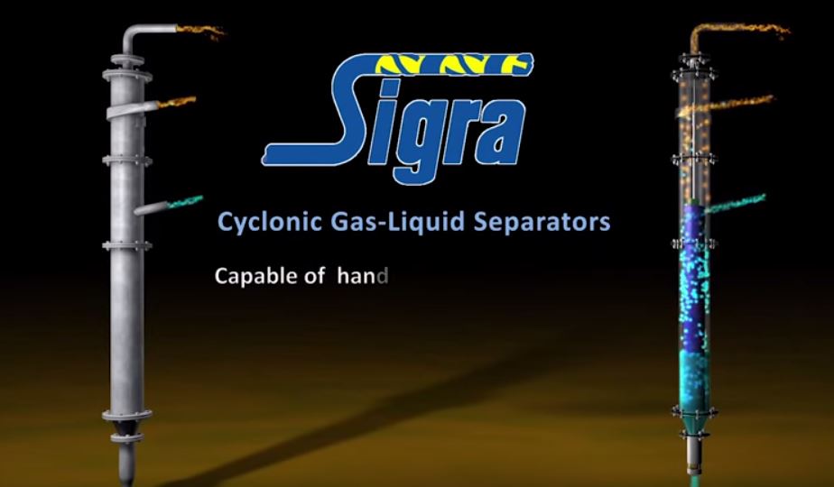 sigra cyclonic gas liquid separators